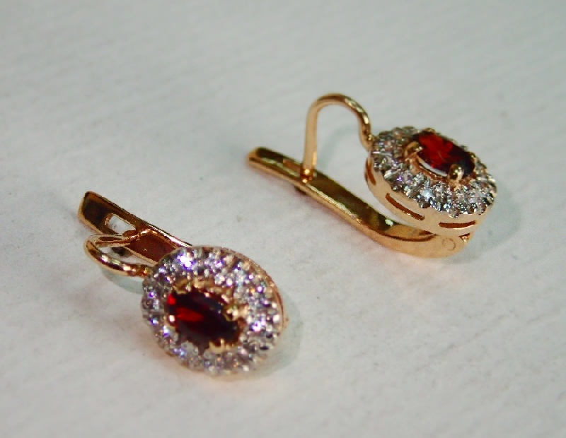 Серьги С-158ф 3,0 гр