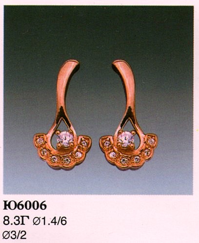 Серьги Ю6006