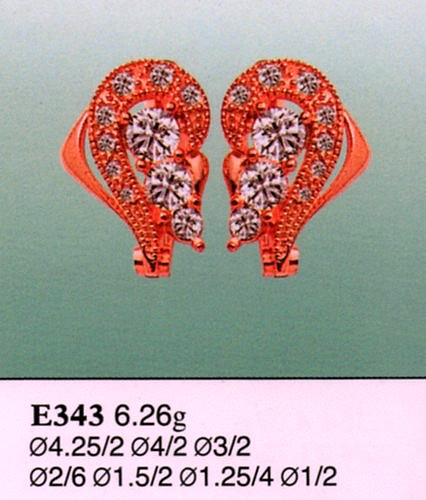 Серьги Е343